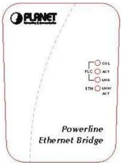 PLANET PLC COL PLC ACT ETH UNR UNW ACT Powerline Ethernet Bridge