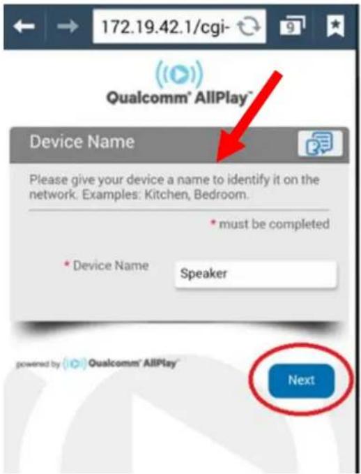 Laser SPK-WFQ10 - b) Web Browser Method - 1