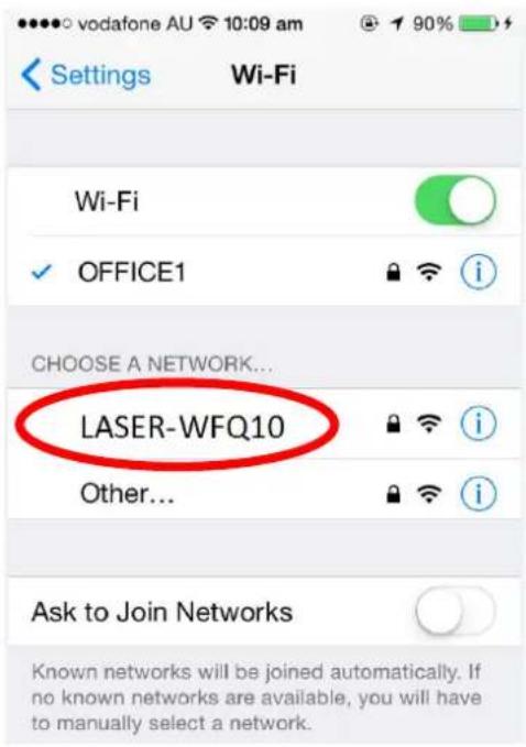 Laser SPK-WFQ10 - 1) Connecting your Device to the Speaker - 1