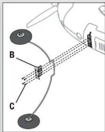 E-flite EFL7150 - Landing Gear Installation - 2