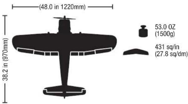 E-flite EFL8550 - Specifications - 8