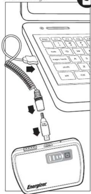XPAL Power XP2000A - How to Recharge - 2