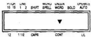 MICH LINE WUND UNAN OPERA 10 15 1 2 SHIFT SPELL WORD BOLD AUTO ▼ 12 1 1/2 CAPS CONT LL