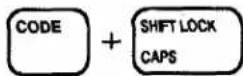 BROTHER AX-475 - Typing uppercase characters - 2
