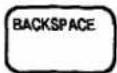 BROTHER AX-475 - 1) Simple backspace - 1