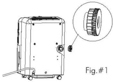 Technical line drawing of a mechanical device with an inset showing a gear assembly (no text or symbols)