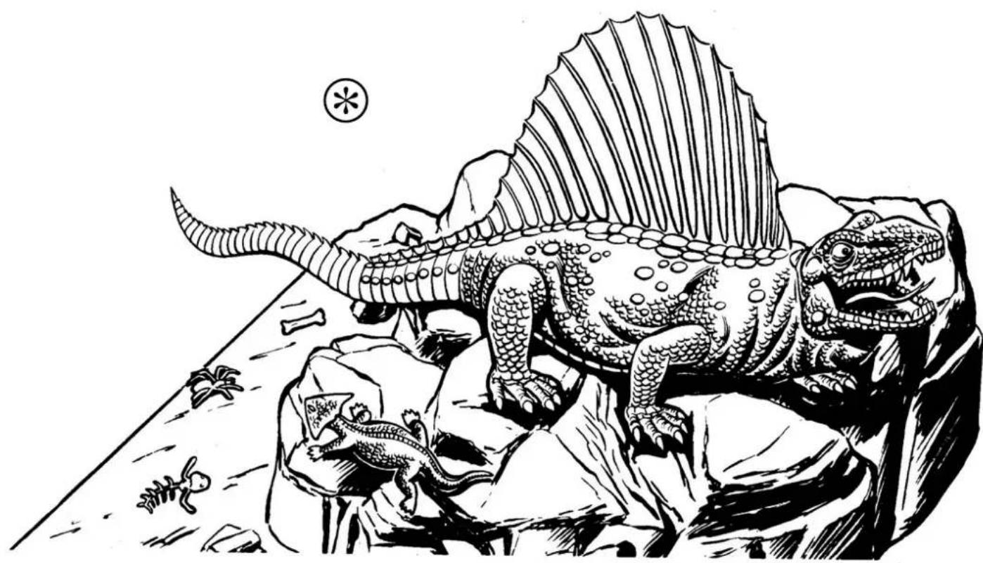 Revell Dimetrodon - 1. - 3