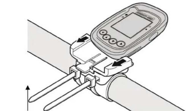 SNOOPER Bike 250 Memory-Map - Installing Bike Mount. - 4