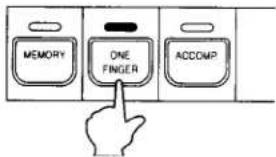 MEMORY ONE FINGER ACCOMP