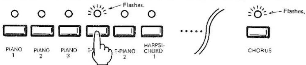 Flashes. PIANO 1 PIANO 2 PIANO 3 E- E-PIANO 2 HARPSI-CHORD 1 ... Flashes. CHORUS