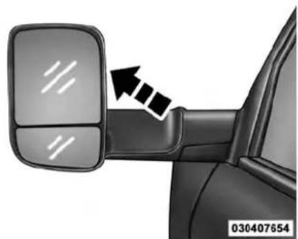 RAM 5500 Chassis Cab (2015) - "Slide-On-Rod" Features Of Sun Visor — If Equipped - 2