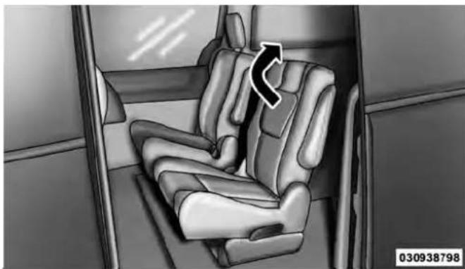 RAM C/V (2012) - Stow'nGo®Seat—FoldedAndLatchedPosition - 2