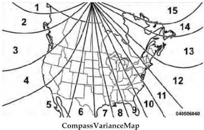 1 2 3 4 5 6 7 8 9 10 11 12 13 14 15 040506040 CompassVarianceMap