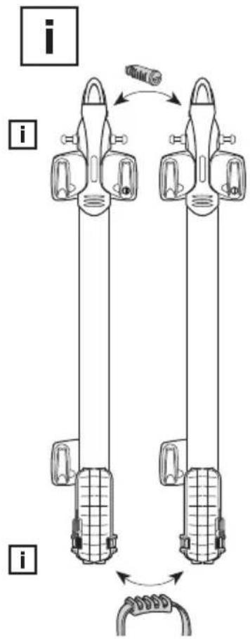 Diagram illustrating a mechanical assembly or lifting process with labeled components and directional arrows