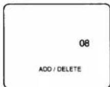 FUNAI F313CA - DELETING (OR ADDING) CHANNEL - 3