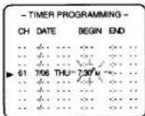 FUNAI F313CA - Set beginning minute - 1