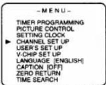 FUNAI F313CA - DELETING (OR ADDING) CHANNEL - 1