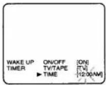FUNAI F313CA - Set wake up time - 1