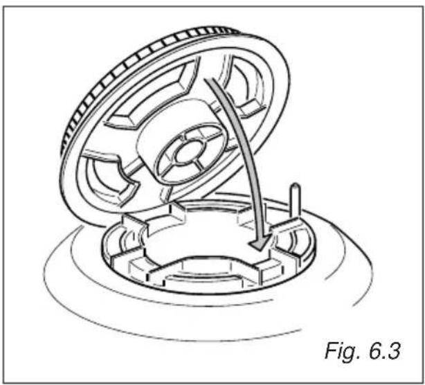 M-SYSTEM DOK-96G - TRIPLE RING BURNER - 1