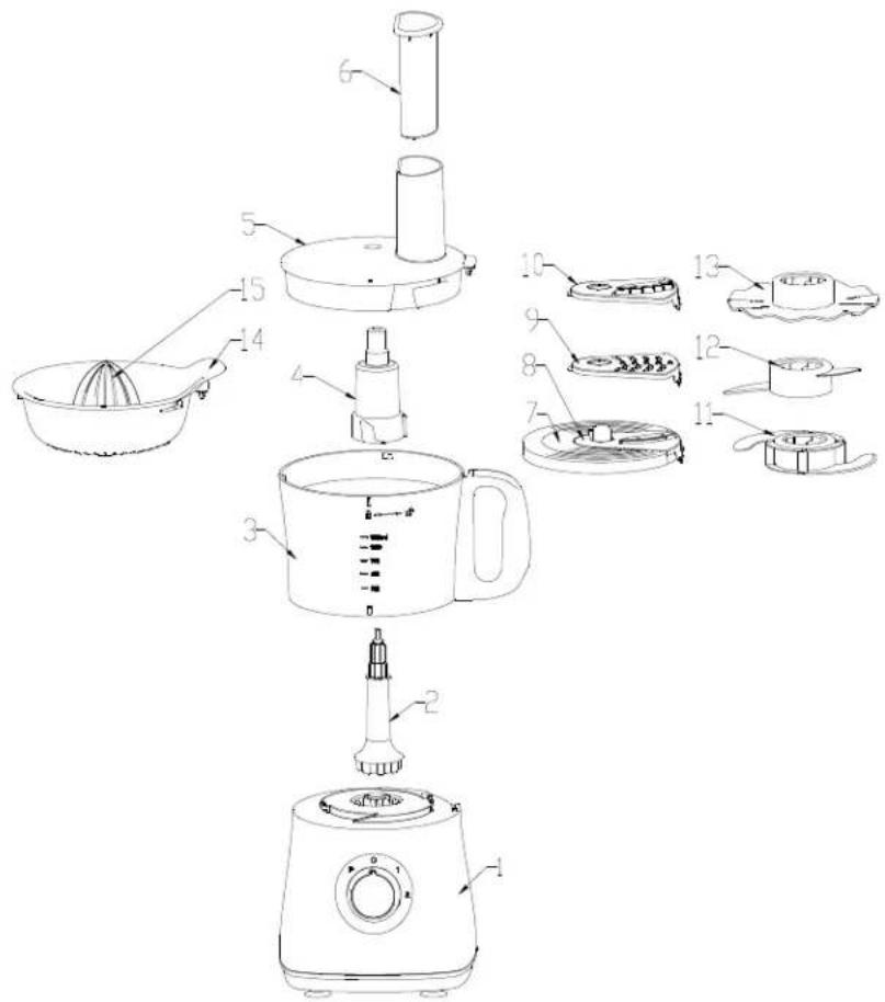 KALORIK HA 33143 - INSTRUCCIONES PARA CABLE CORTO - 1