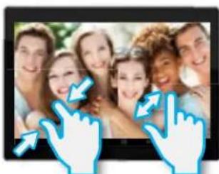 NuVision TM1088 - Common Finger Gestures - 4