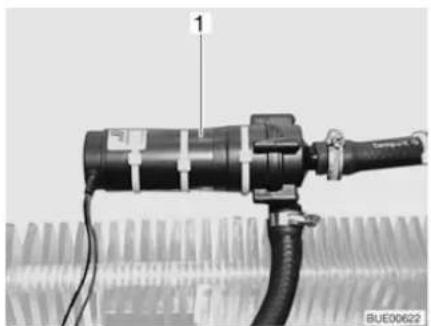 Dethleffs Motorhome Premium Class (2010) - Alde auxiliary circulating pump - 2