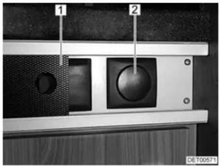 Dethleffs Motorhome Premium Class (2010) - Central locking system for kitchen unit - 1