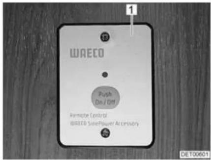 1 WAECO Push On / Off Remote Control WAECO SafePower Accessory DE T00601