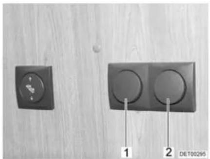 Dethleffs Motorhome Premium Class (2010) - Light switch - 2