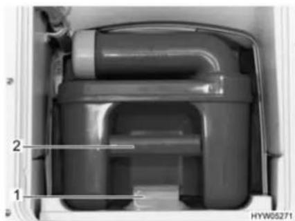 Dethleffs Motorhome Premium Class (2010) - Removing the cassette - 3