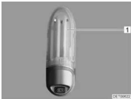 Dethleffs Motorhome Premium Class (2010) - Garage light - 1