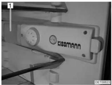 Dethleffs Motorhome Premium Class (2010) - Refrigerator light - 1
