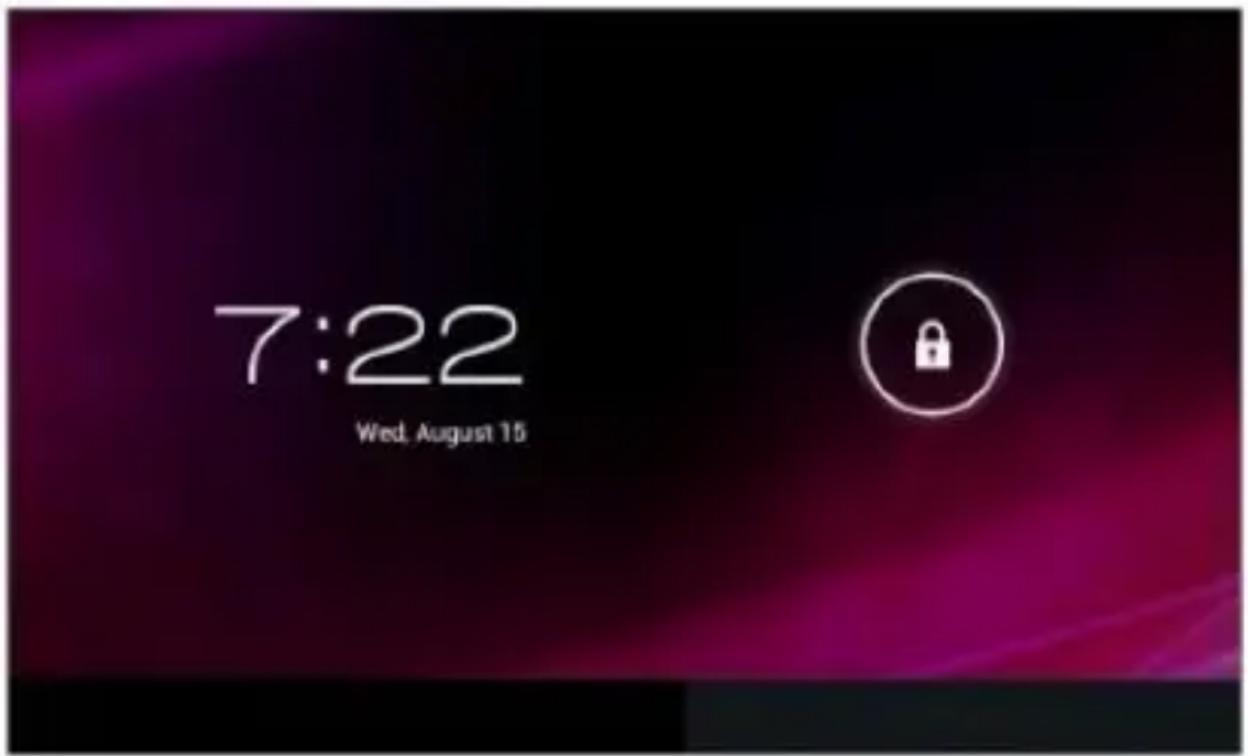 HKC P771A - Switch on/Unlock: - 1