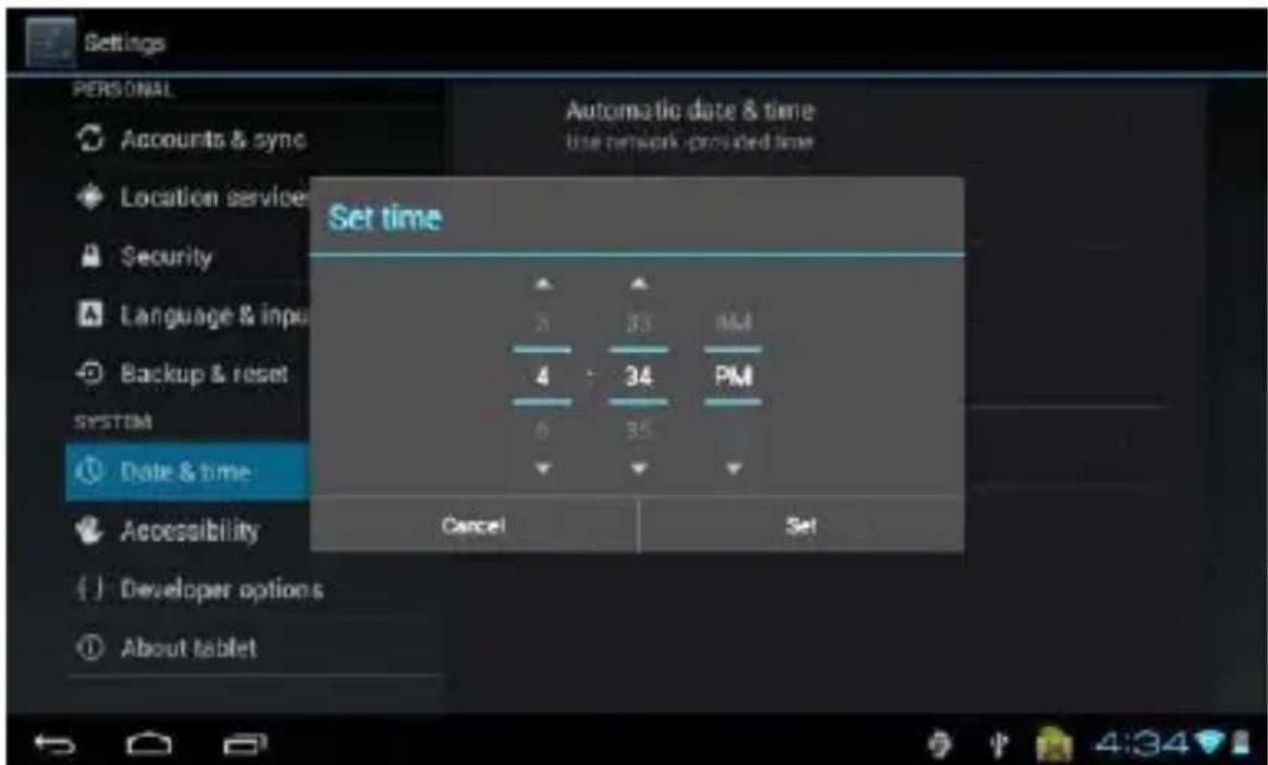 HKC P771A - Time Sengs: - 2