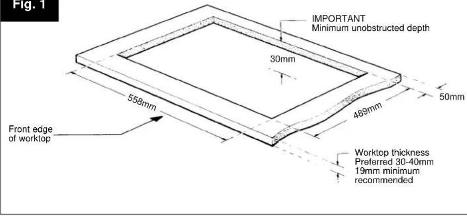 Creda W810 - INSTALLATION - 1
