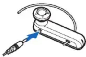NOKIA BH-702 - Charge the battery - 1