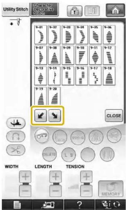 Utility Stitch Character Decorative Stitch 9-01 9-02 9-03 9-04 9-05 9-06 9-07 9-08 9-09 9-10 9-11 9-12 9-13 9-14 9-15 9-16 9-17 9-18 9-19 9-20 CLOSE WIDTH LENGTH TENSION MEMORY