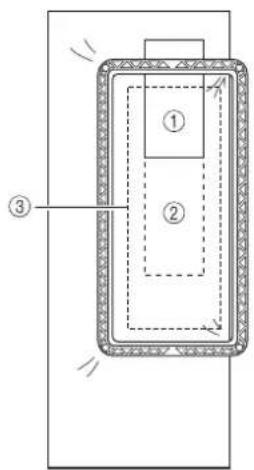 Diagram of a battery cell with labeled components and wiring connections