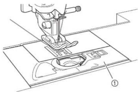 BABY LOCK Ellisimo Gold 2 BLSOG2 - Install the needle plate cover. - 1