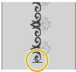 BABY LOCK Ellisimo Gold 2 BLSOG2 - Press the "Start/Stop" button to begin embroidering. - 1