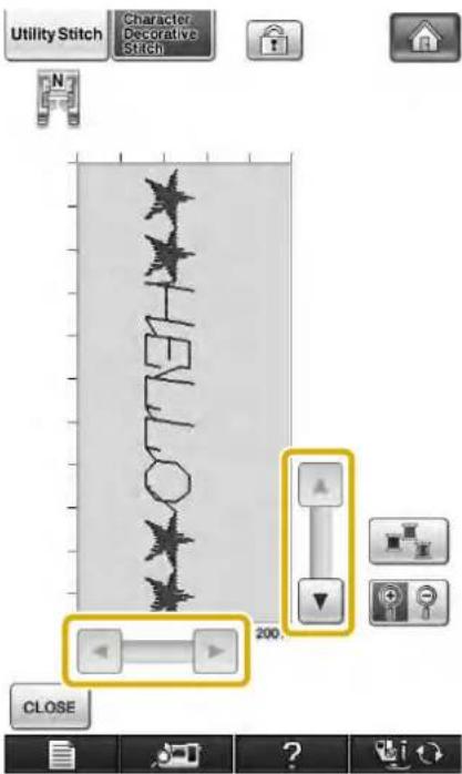 Utility Stitch Character Decorative Stitch HELLO 200 CLOSE