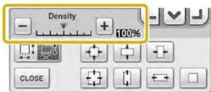 Density 100% CLOSE