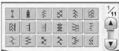 Cropped image of a grid of symbolic icons and control buttons, likely from a software interface or manual.
