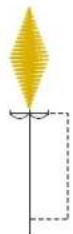 BABY LOCK Ellisimo Gold 2 BLSOG2 - Making Step Stitch Patterns (for 7mm Satin Stitch Patterns Only) - 5