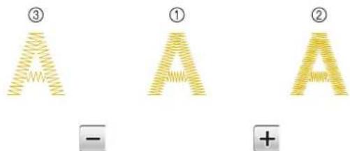 ③ A A A ① - +