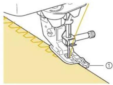 BABY LOCK Ellisimo Gold 2 BLSOG2 - Sew along the presser foot guide. - 1