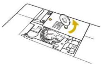 BABY LOCK Ellisimo Gold 2 BLSOG2 - Cleaning the Cutter in the Bobbin Case Area - 1