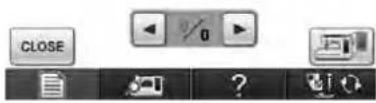 BABY LOCK Ellisimo Gold 2 BLSOG2 - Press or to select the desired thumbnail size. - 2
