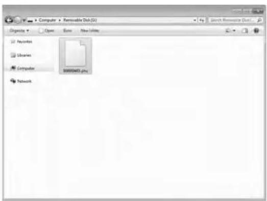 Computer > Removable Disk (50) Open Save New Edit Favorites Libraries Computer Network SINNEMATS.pns