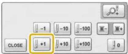 -1 -10 -100 CLOSE +1 +10 +100 0